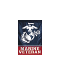 [Marine Veteran Garden Banner]