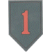[Army 1st Infantry Magnet]