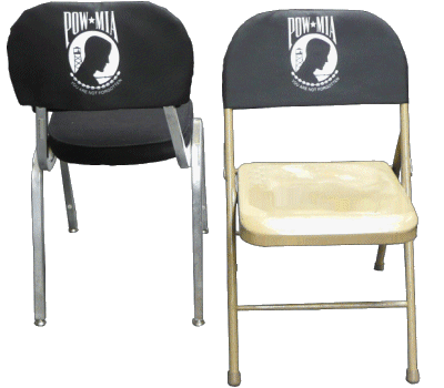 POW/MIA Chair Covers