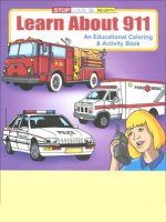 Learn About 911 educational coloring book