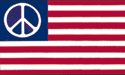 [U.S. w/Peace Sign Flag]