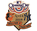 [2019 Orioles Opening Day Pin]