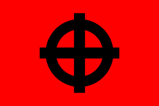 [Golden Dawn flag]