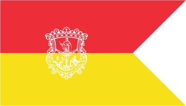 Ceremonial swallow-tailed flag of Morelia - 2