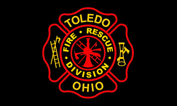 [flag of Toledo Fire Department]