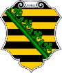 provincial arms of Saxony Germany