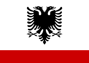 [Albanian naval ensign]