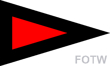 Beach red and black flag variant
