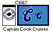 [Captain Cook Cruises houseflag and funnel]