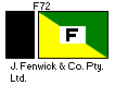 [J. Fenwick & Co. Pty. Ltd. houseflag and funnel]