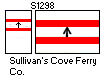 [Sullivan's Cove Ferry Co. houseflag and funnel]