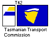 [Tasmanian Transport Commission houseflag and funnel]