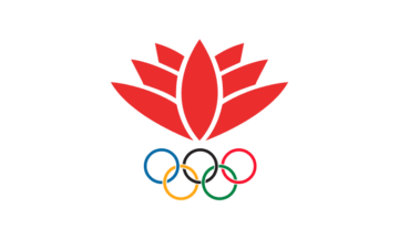 [Flag of Bangladesh Olympic Association]