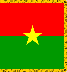 Presidential Flag of Burkina Faso