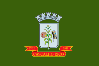 [Flag of Cascalho Rico, Minas Gerais