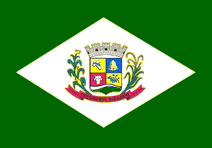[Flag of Presidente Olegário, Minas Gerais