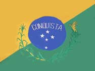 [Flag of Conquista, MG (Brazil)]