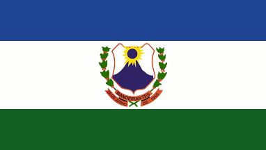 [Flag of Bandeirantes, MS (Brazil)]