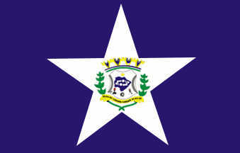 [Flag of Laguna Carapã, MS (Brazil)]