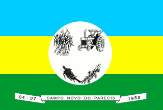 [Flag of Campo Novo do Parecis, MT (Brazil)]