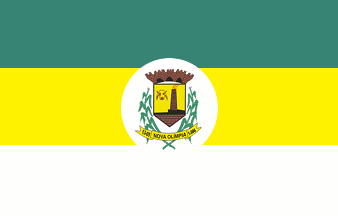 [Flag of Nova Olímpia, MT (Brazil)]