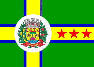 [Flag of Juína, MT (Brazil)]