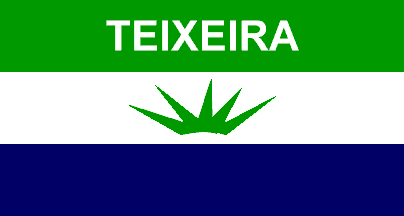 Variant Flag of Teixeira, PB (Brazil)