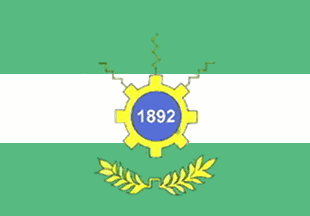 [Flag of Clevelândia, PR (Brazil)]