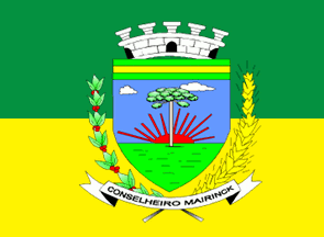 [Flag of Conselheiro Mairinck, PR (Brazil)]