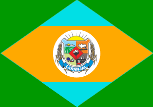 [Flag of Laranjal, PR (Brazil)]
