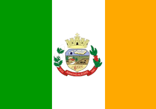 [Flag of Rancho Alegre, PR (Brazil)]