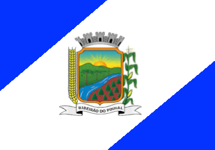 [Flag of Ribeirão do Pinhal (Paraná), PR (Brazil)]