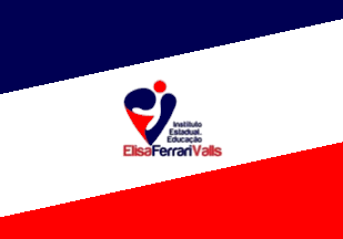 [Flag of Instituto Estadual de Educa玢o Elisa Ferrari Valls, Uruguaiana, RS (Brazil)]