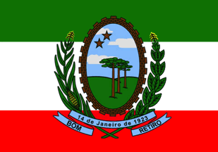 [Flag of 
Bom Retiro, SC (Brazil)]