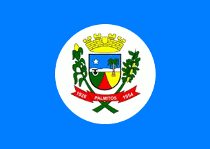 [Flag of Palmitos,
SC (Brazil)]