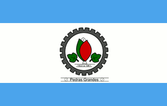[Flag of Pedras Grandes,
SC (Brazil)]