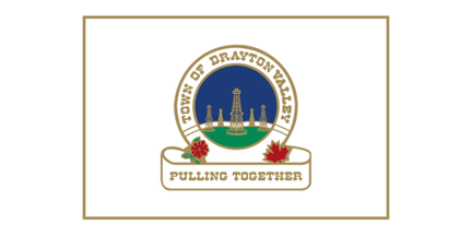 [flag of Drayton Valley]
