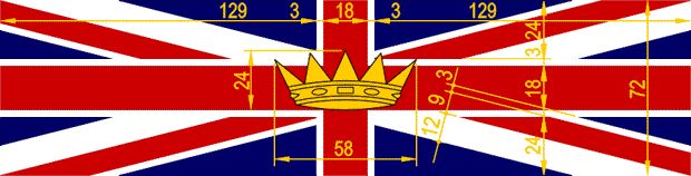 [upper portion of BC flag]