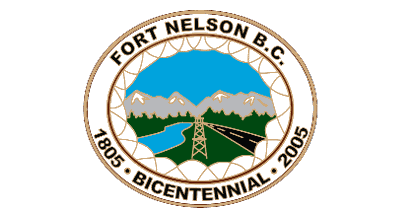[Fort Nelson bicentennial flag]