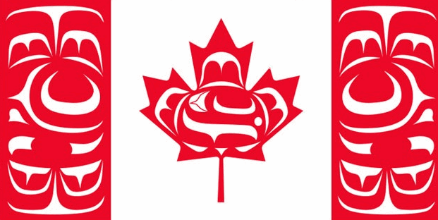 [Canadian Native Flag]