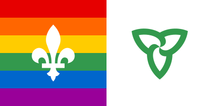 Rejected Franco-Ontario flag