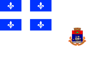 [Former flag of Quebec]