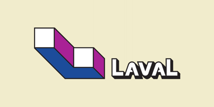 [Laval flag]