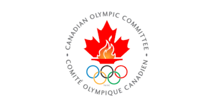 [red Canadian Olympic Committee flag]