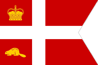 [Royal Canadian Yacht Club rear commodore's flag]