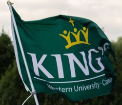 Kings University College flag