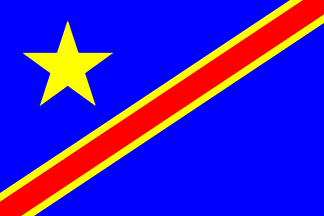 Congo-Kinshasa flag of 1963-1971