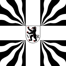 [Modern war flag of canton Appenzell Ausserrhoden (decorative only)]