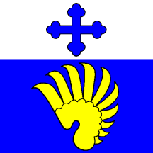 [Flag of Montet (Glâne)]