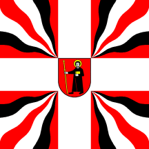 [Modern war flag of canton Glarus (decorative only)]